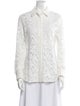 Rag & Bone Lace Lace Pattern Button-Up Top