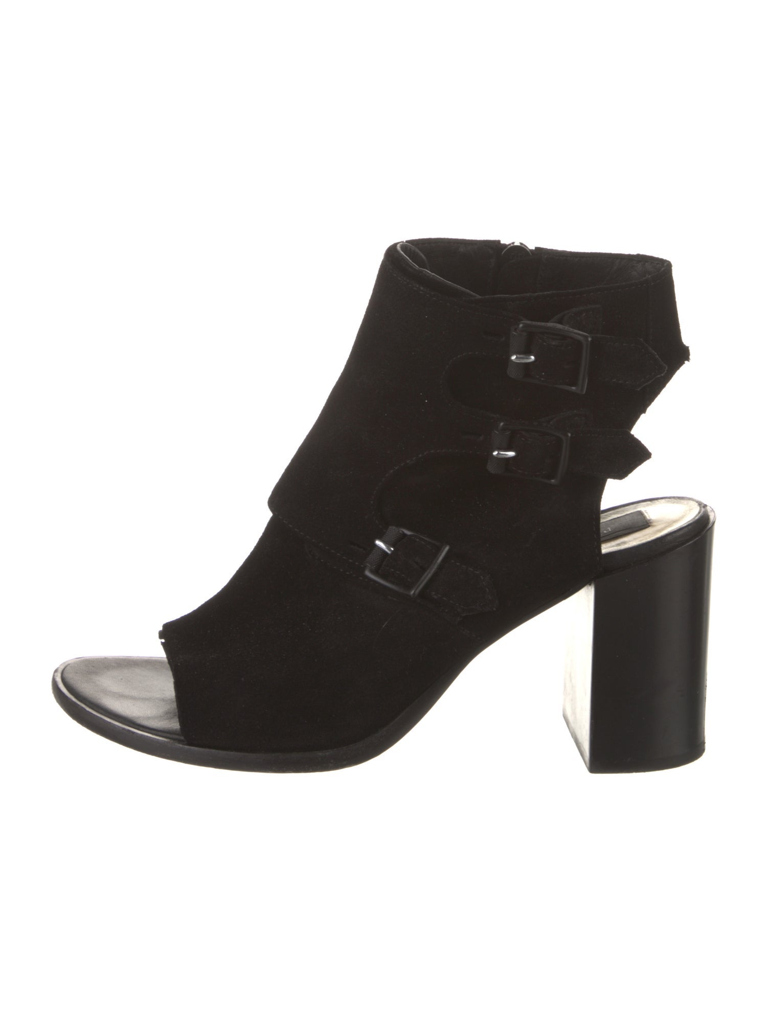 Rag & Bone Suede Cutout Accent Sandals