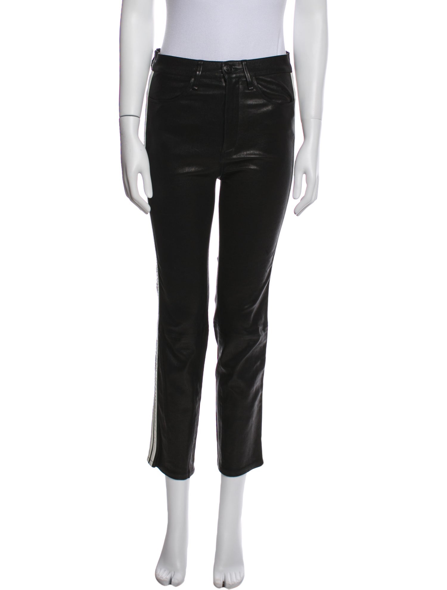 Rag & Bone Leather Skinny Leg Pants