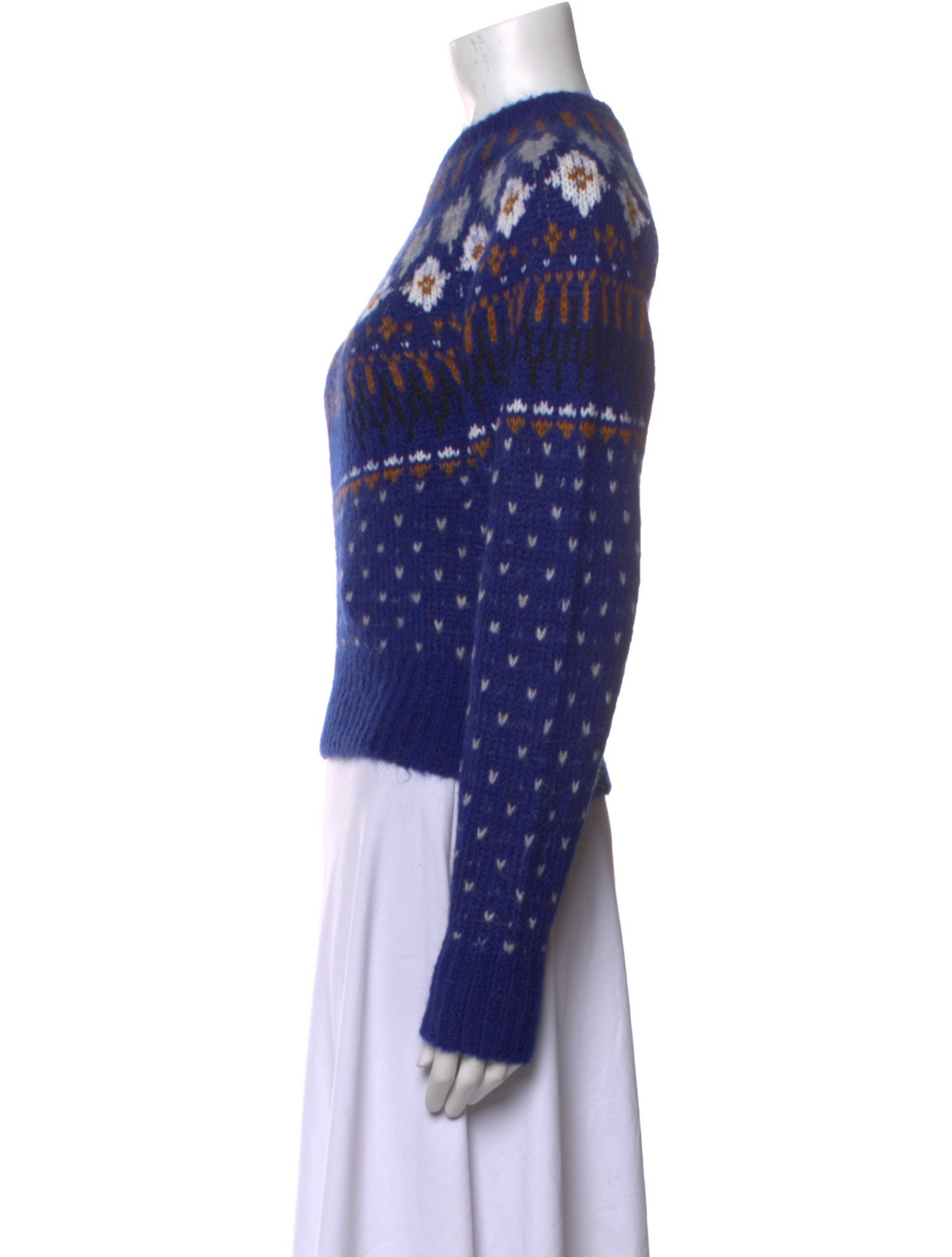 Rag & Bone Printed Crew Neck Sweater w/ Tags