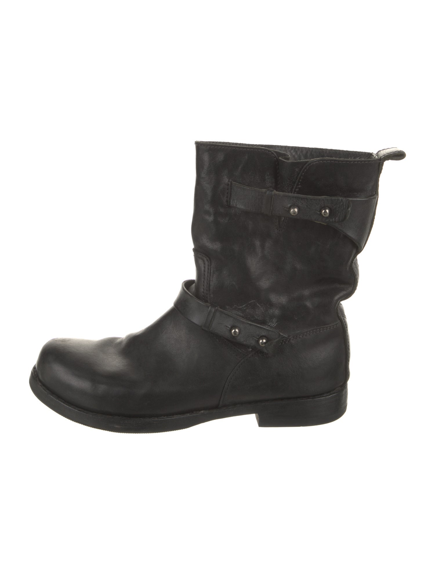 Rag & Bone Leather Moto Boots