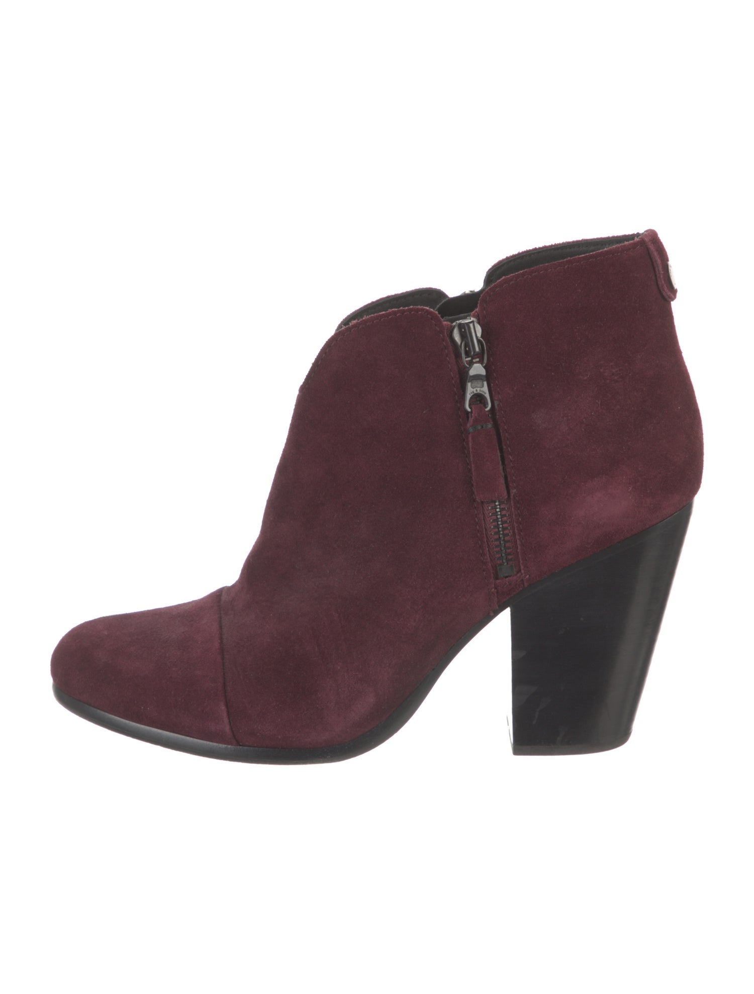 Rag & Bone Suede Colorblock Pattern Boots