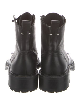 Rag & Bone Leather Combat Boots