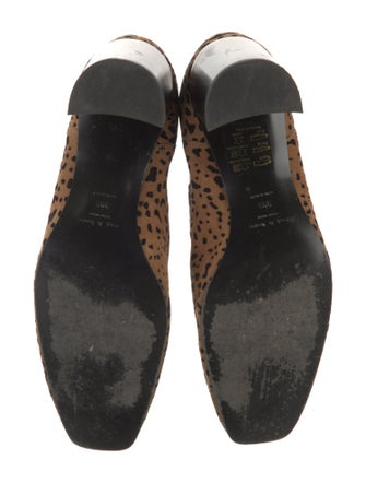 Rag & Bone Suede Animal Print Chelsea Boots