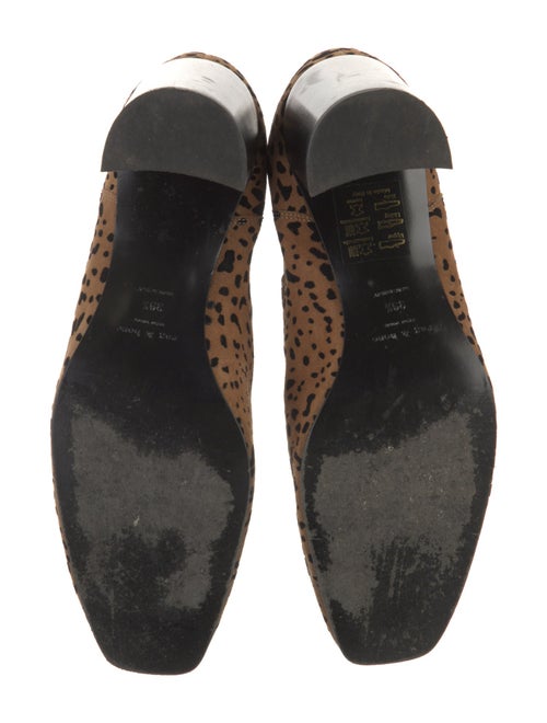 Rag & Bone Suede Animal Print Chelsea Boots