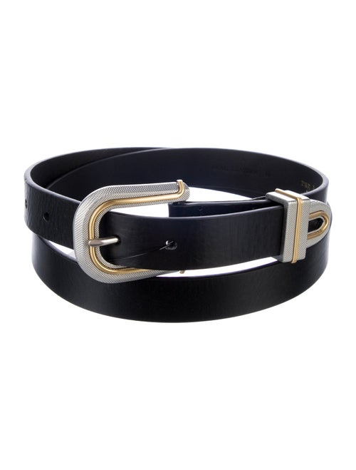 Rag & Bone Skinny Leather Waist Belt