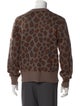 Rag & Bone Animal Print Crew Neck Pullover
