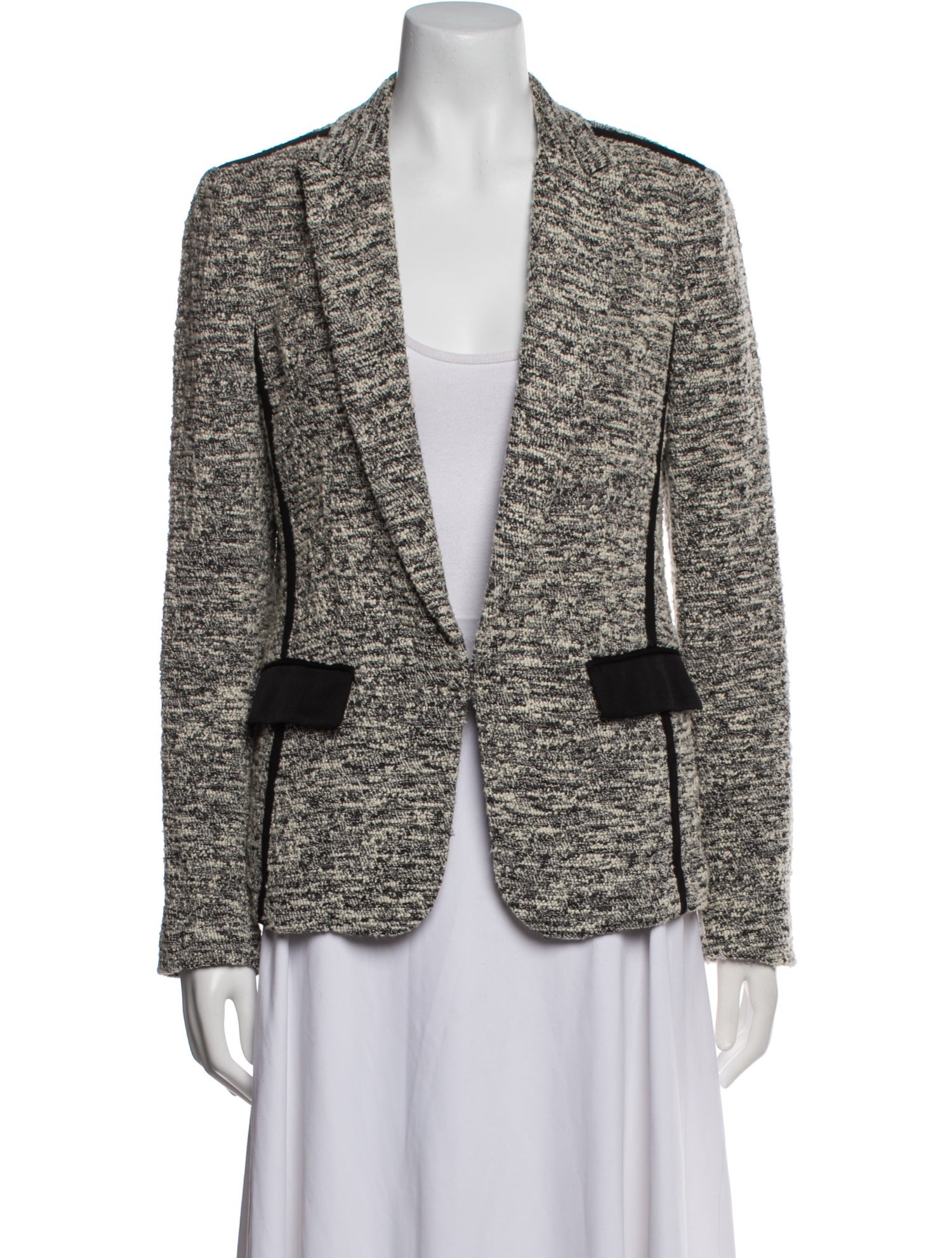 Rag & Bone Tweed Pattern Blazer