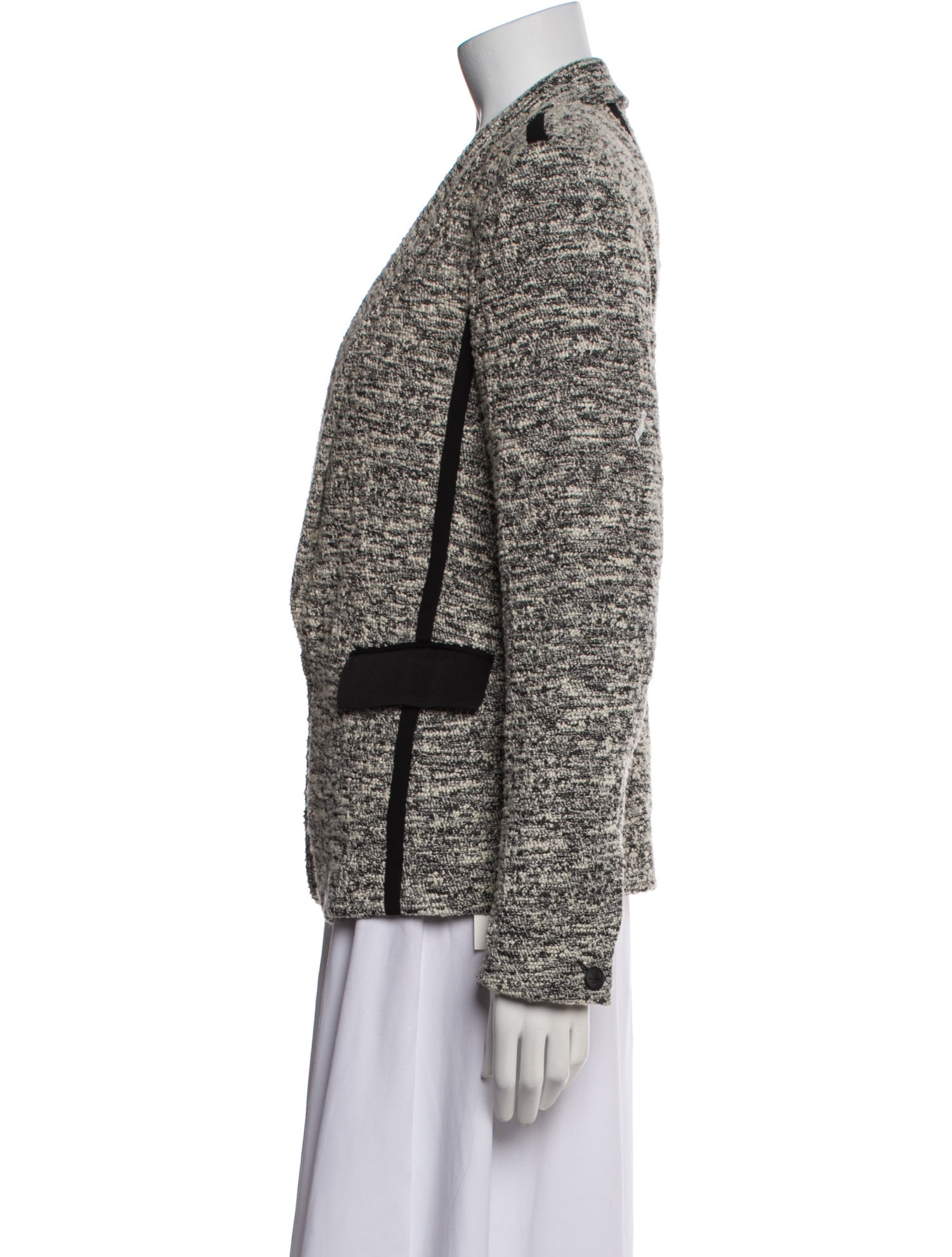 Rag & Bone Tweed Pattern Blazer