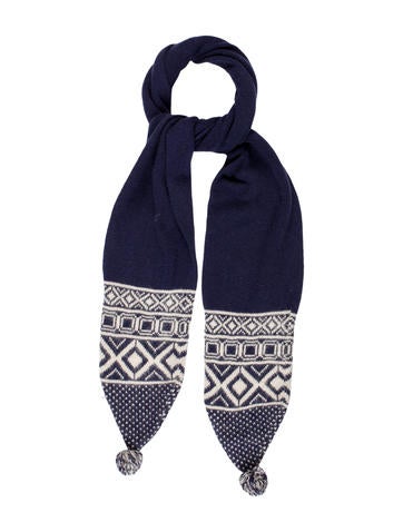 Rag & Bone Wool-Blend Fair Isle Scarf