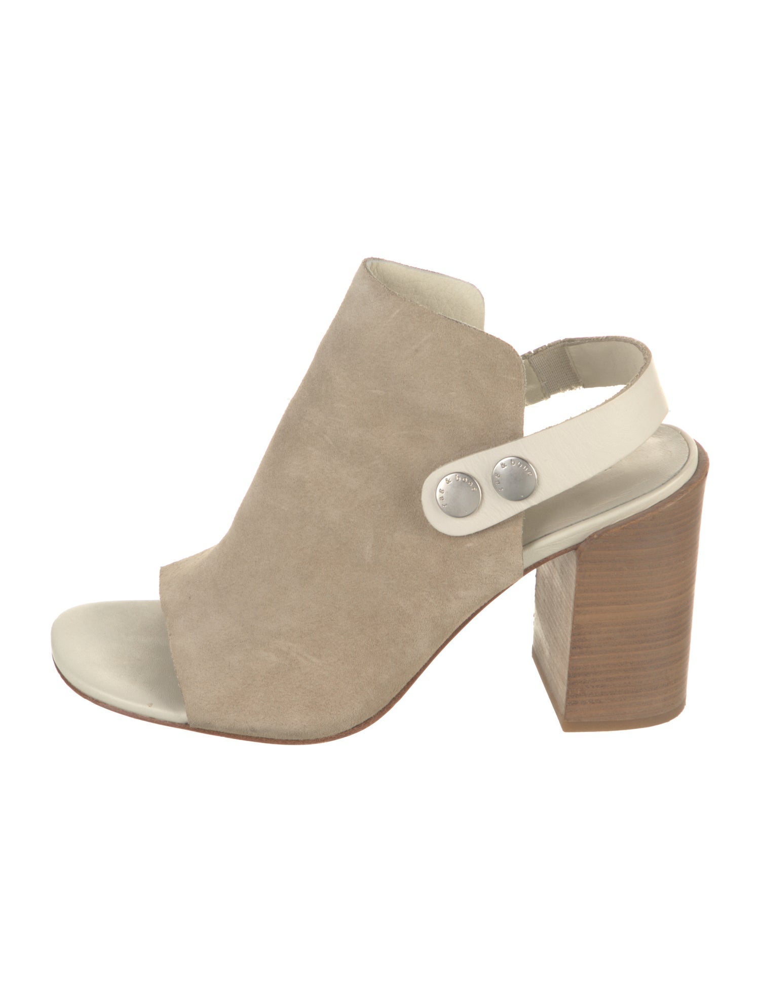 Rag & Bone Suede Slingback Sandals