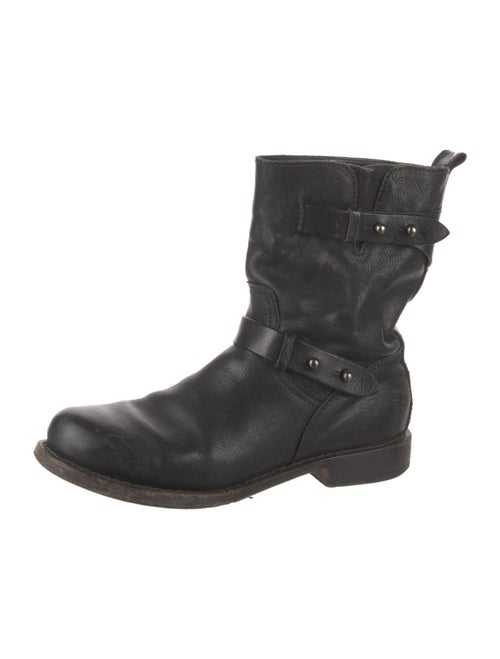 Rag & Bone Leather Moto Boots
