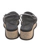 Rag & Bone Leather Colorblock Pattern Slides