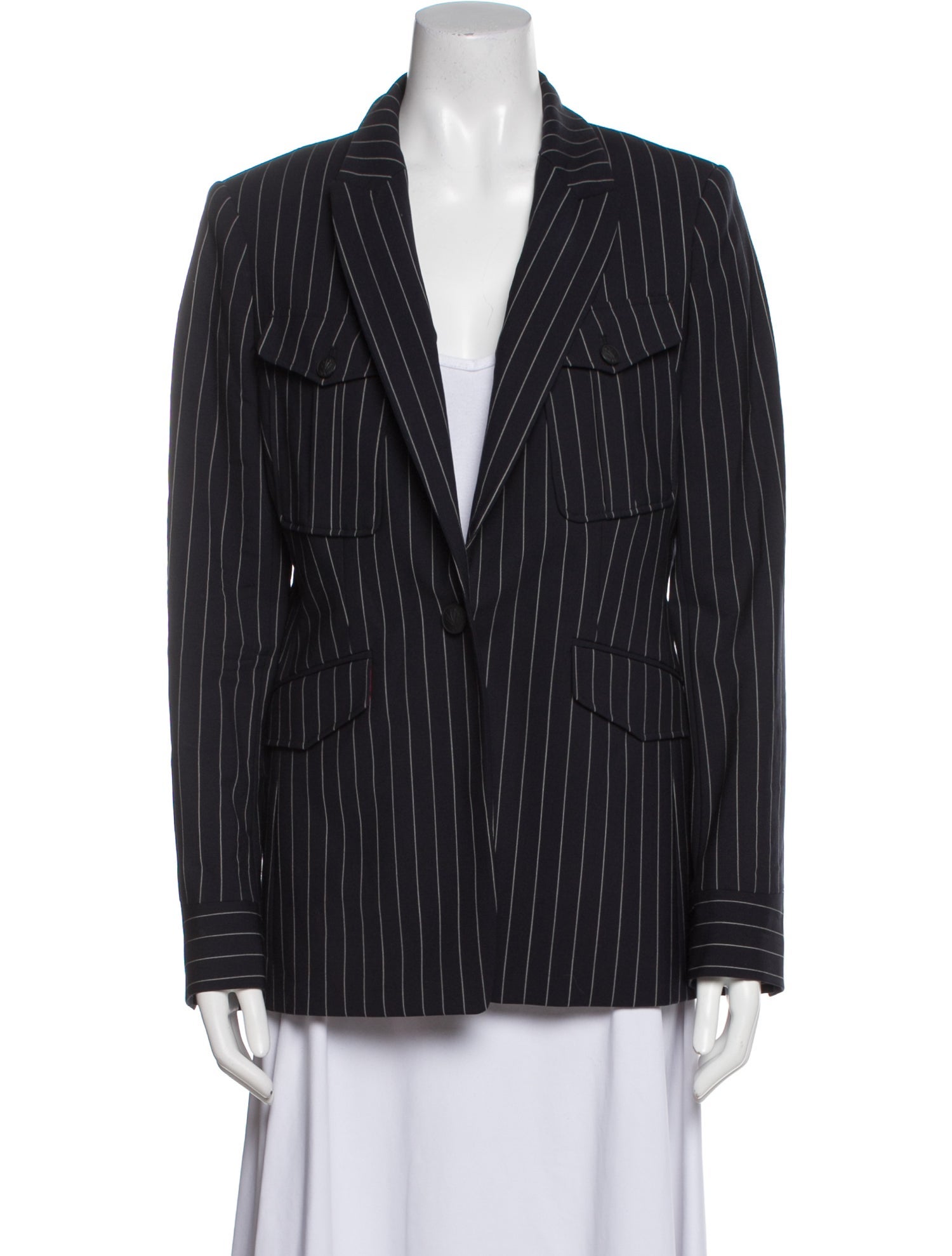 Rag & Bone Wool Striped Blazer