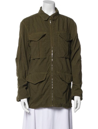 Rag & Bone Plaid Print Utility Jacket