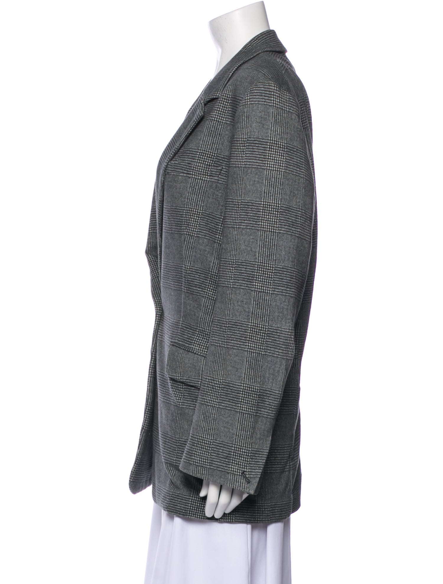 Rag & Bone Plaid Print Blazer