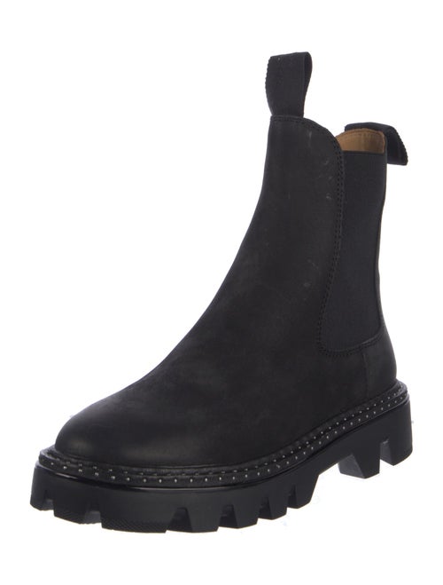 Rag & Bone Leather Studded Accents Chelsea Boots