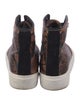 Rag & Bone Leather Animal Print Sneakers