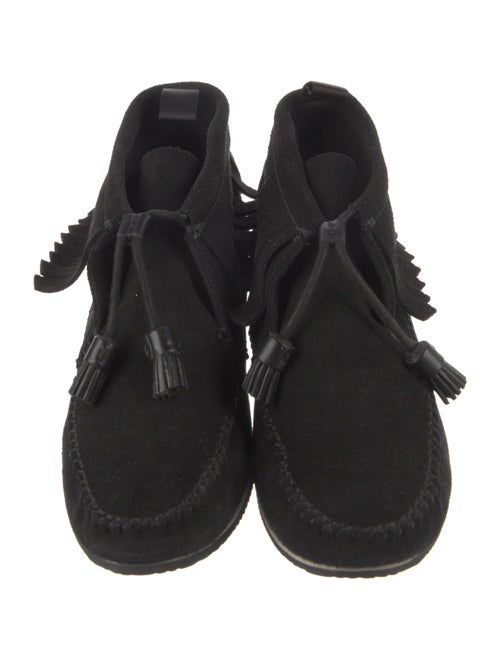 Rag & Bone Suede Fringe Trim Accent Sneakers