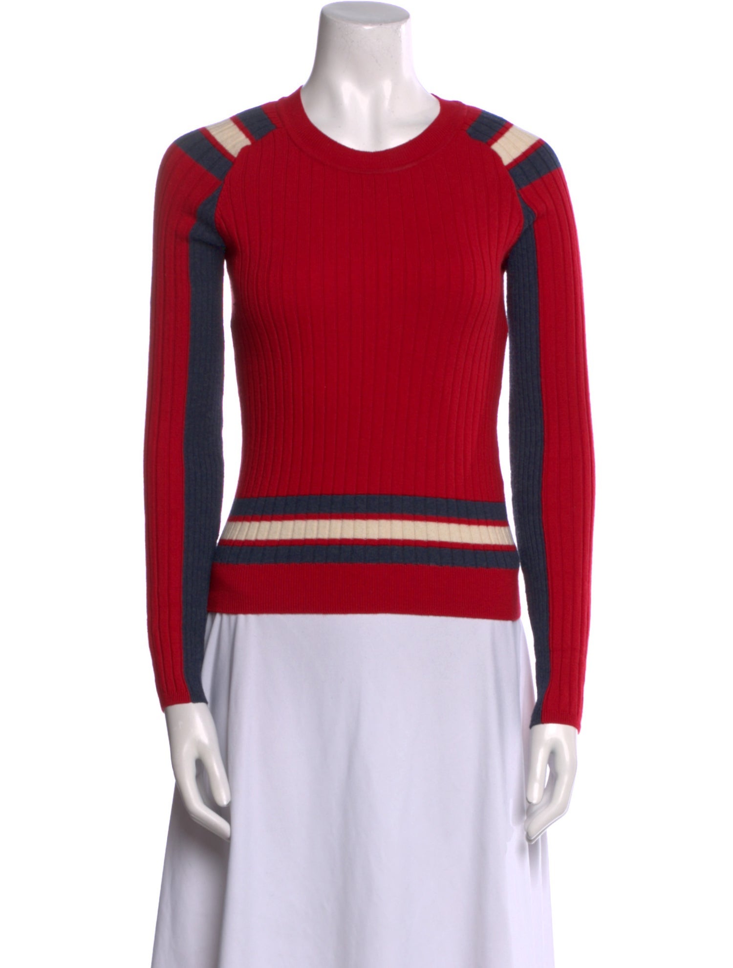 Rag & Bone Merino Wool Graphic Print Sweater