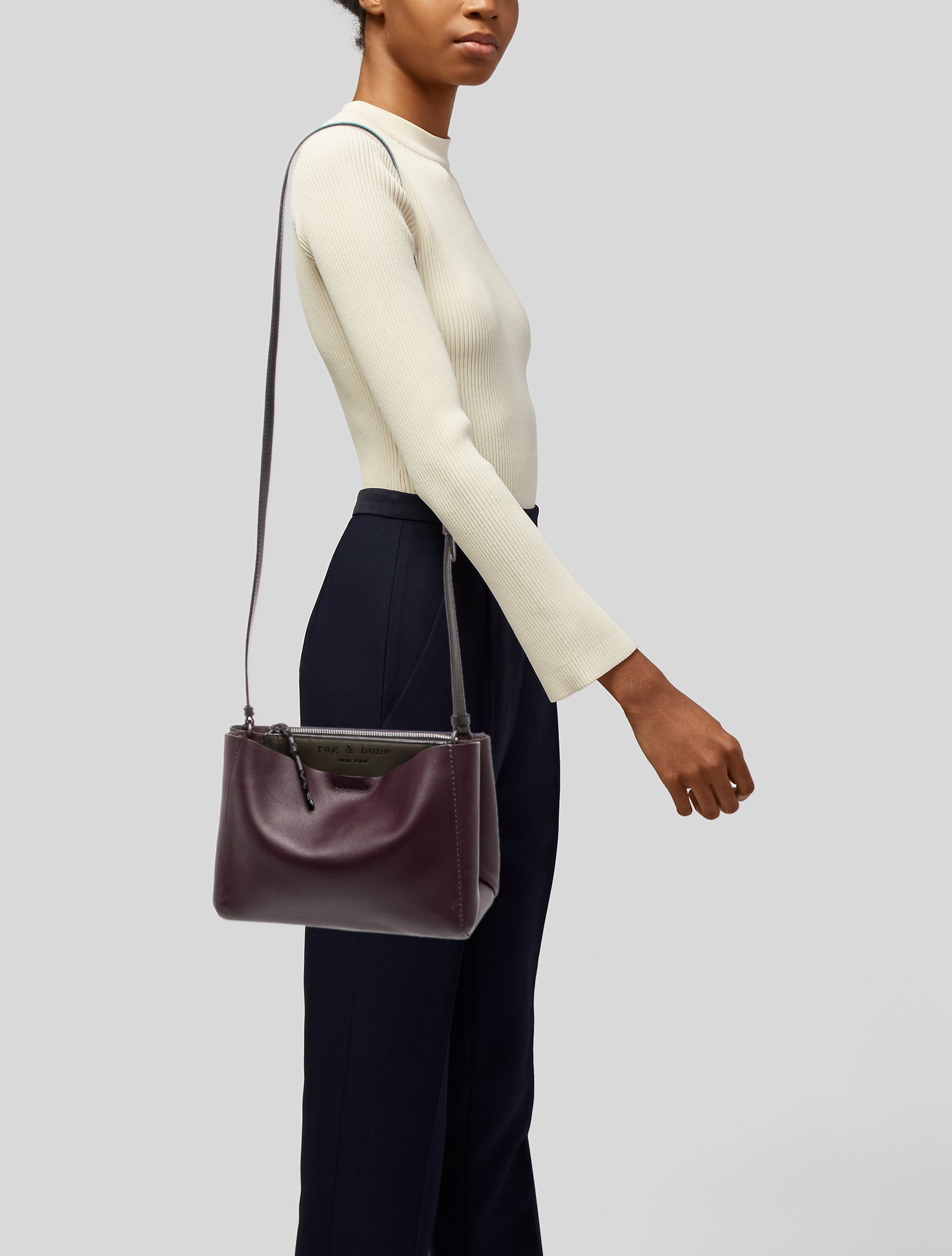 Rag & Bone Leather Bucket Bag