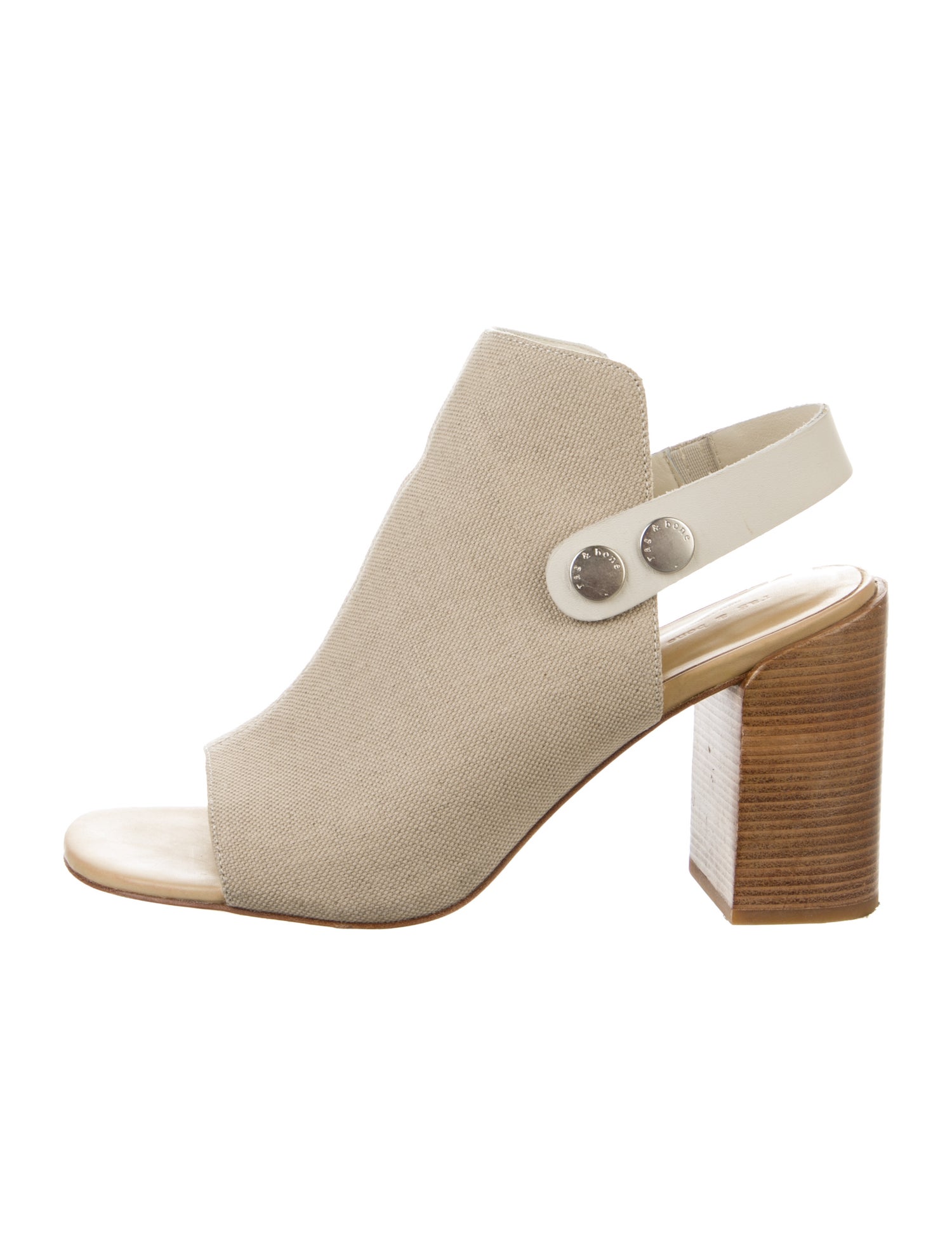 Rag & Bone Canvas Slingback Sandals