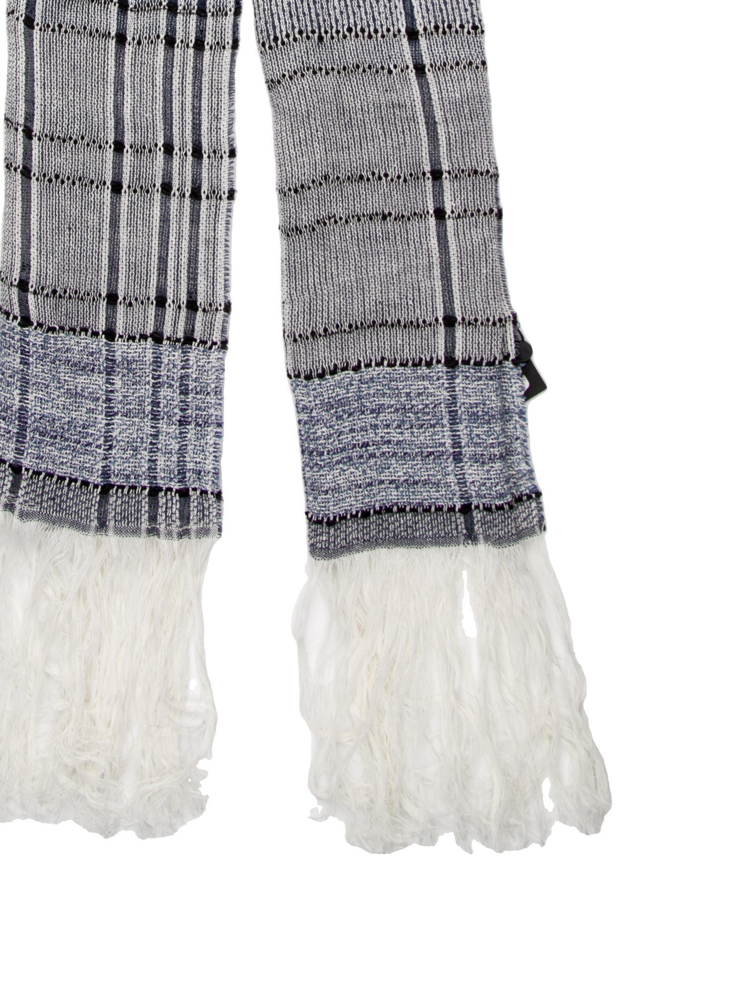Rag & Bone Plaid Print Scarf w/ Tags