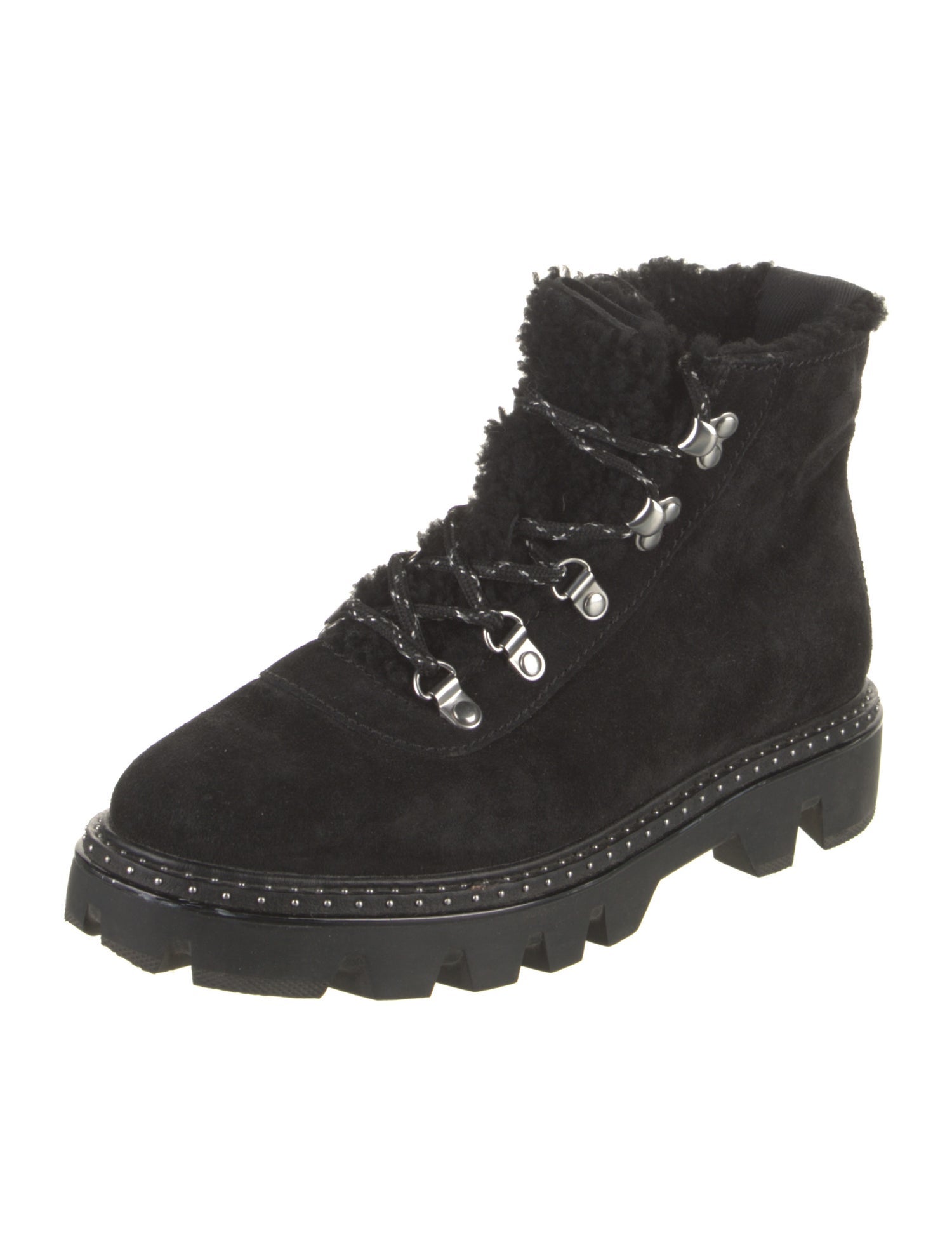 Rag & Bone Suede Combat Boots