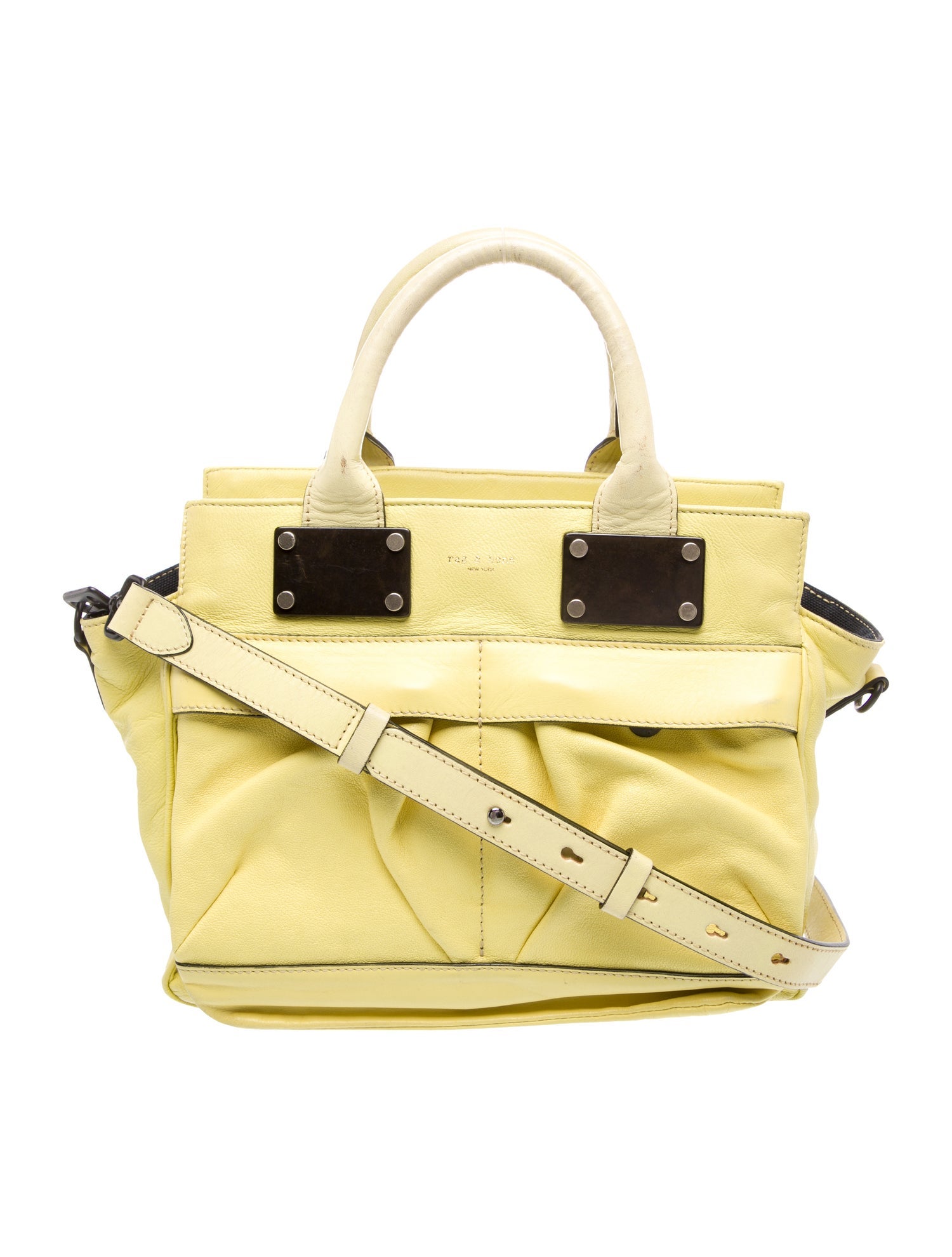 Rag & Bone Leather Top Handle Bag