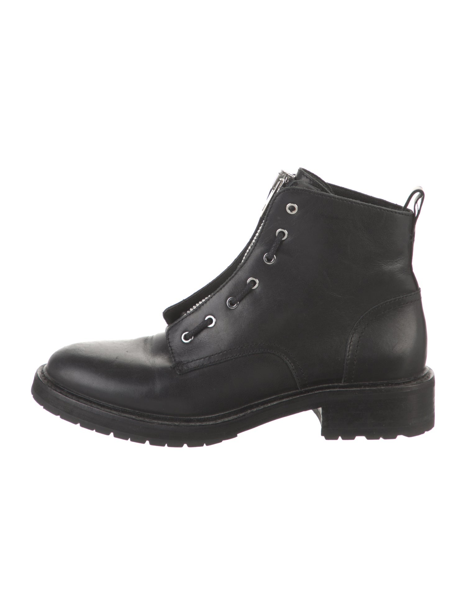 Rag & Bone Leather Combat Boots