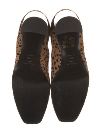 Rag & Bone Suede Animal Print Chelsea Boots