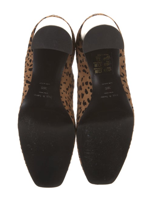 Rag & Bone Suede Animal Print Chelsea Boots
