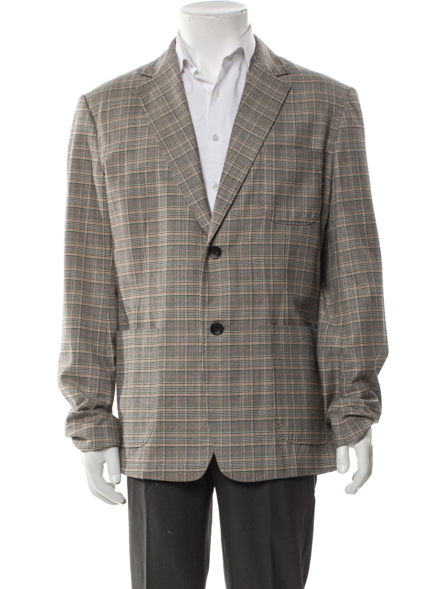 Rag & Bone Plaid Print Sport Coat