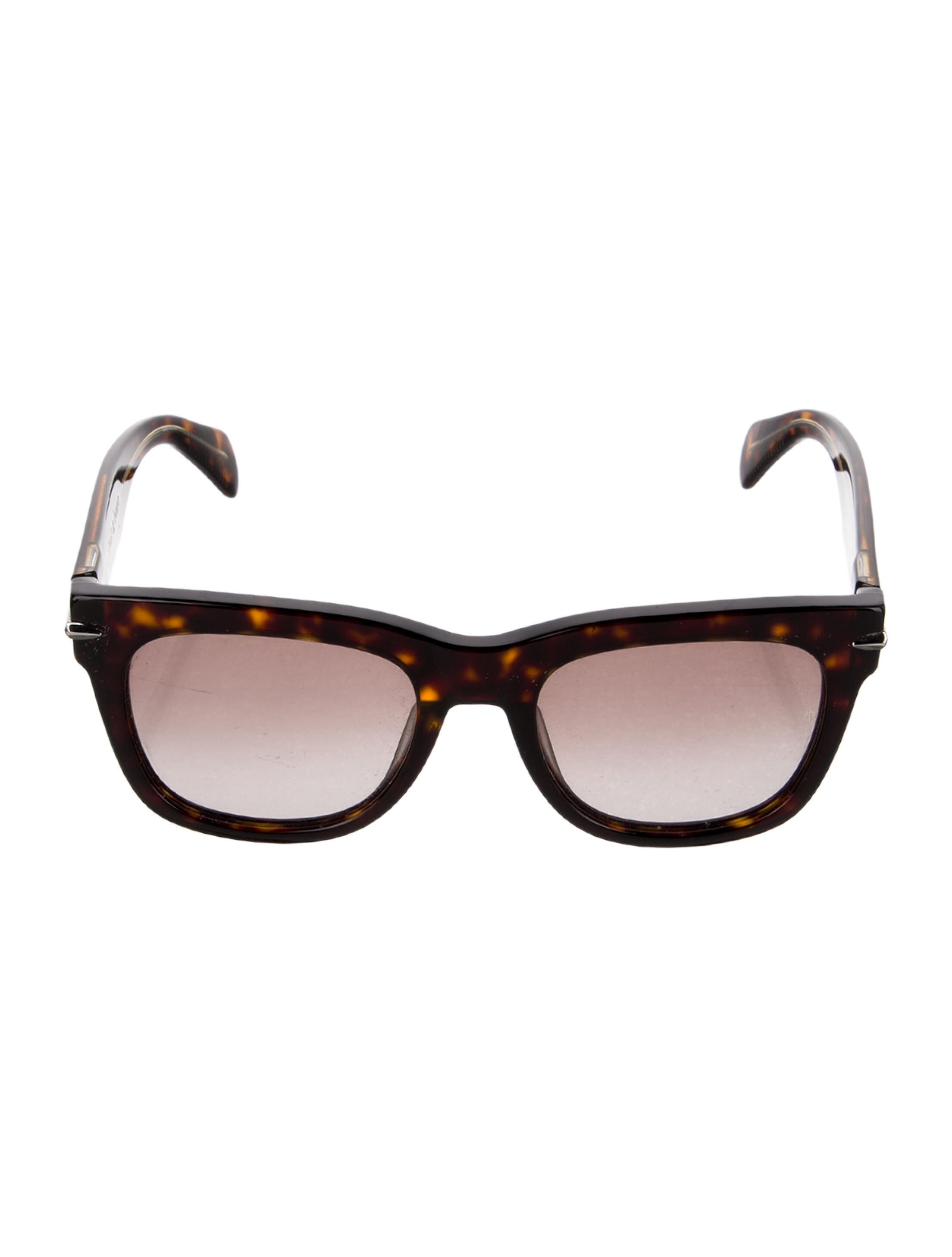 Rag & Bone Wayfarer Gradient Sunglasses