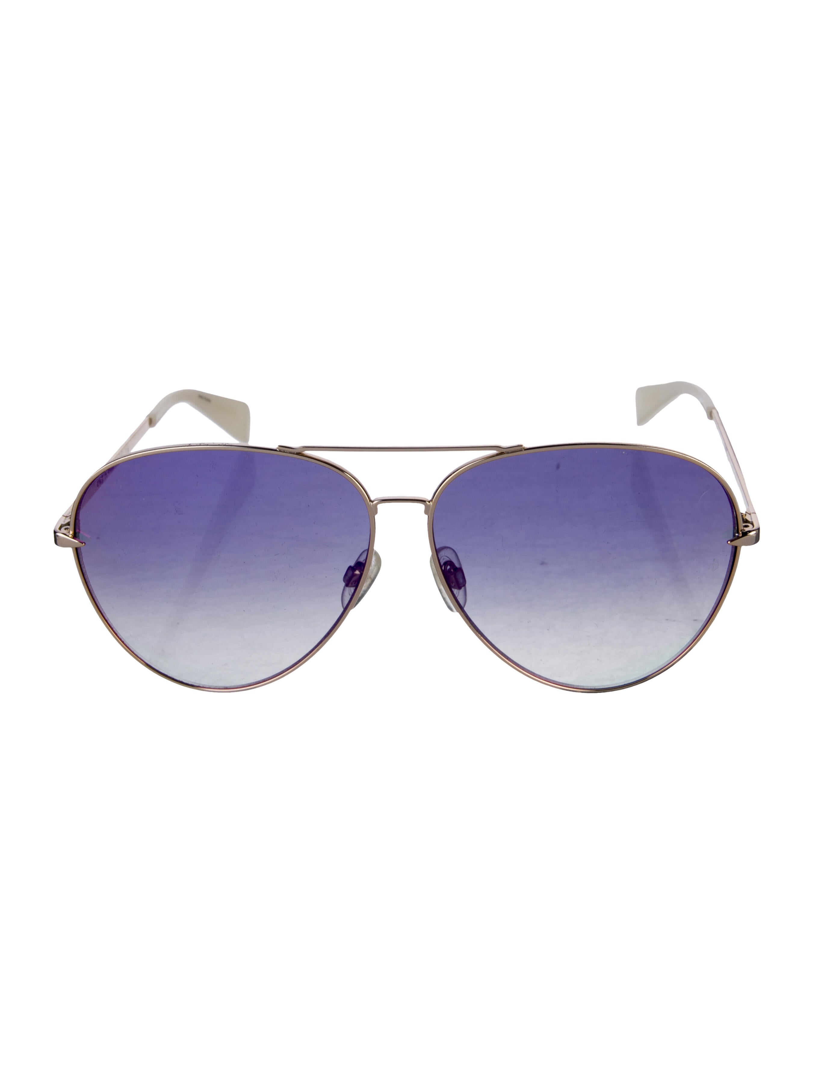Rag & Bone Aviator Gradient Sunglasses