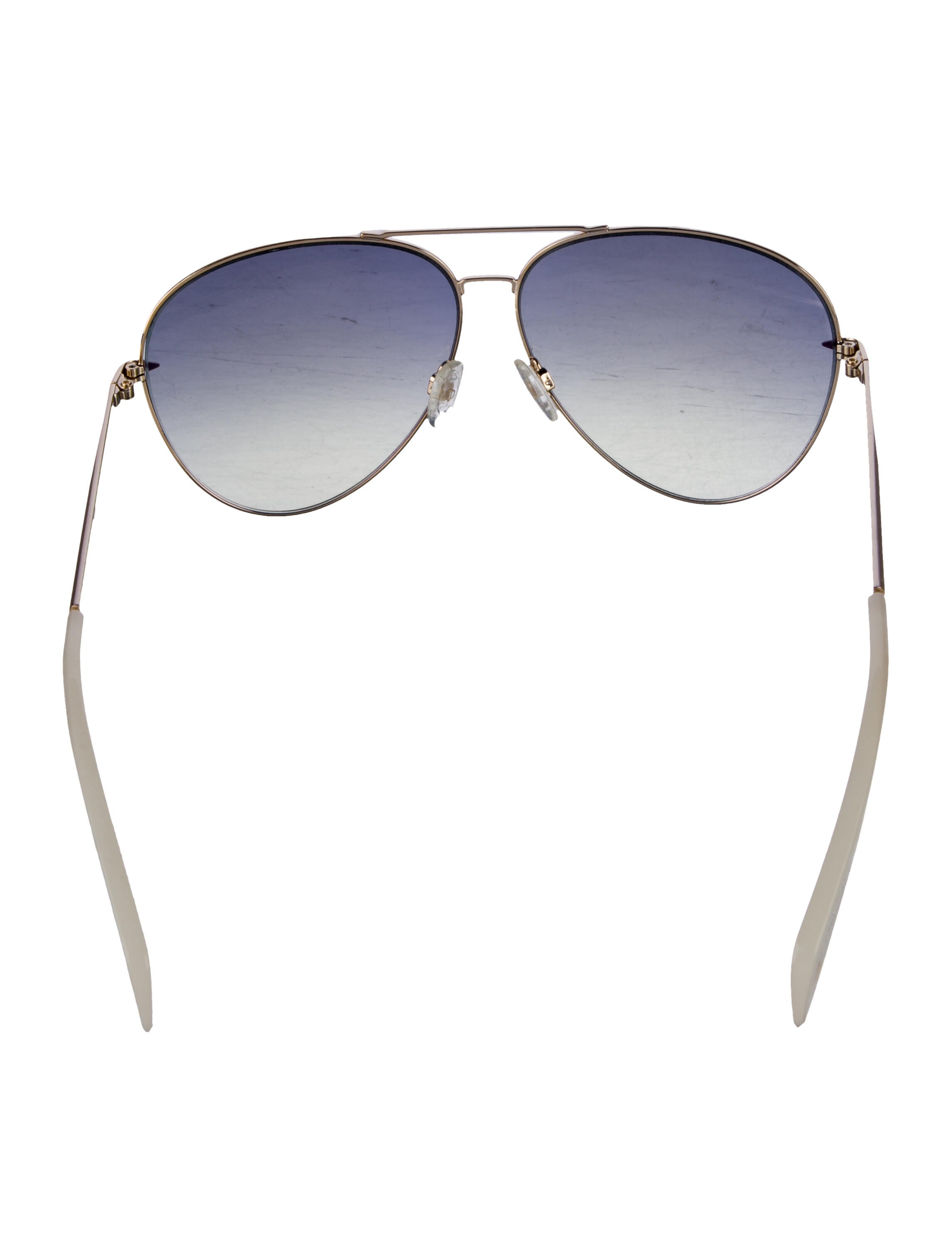 Rag & Bone Aviator Gradient Sunglasses
