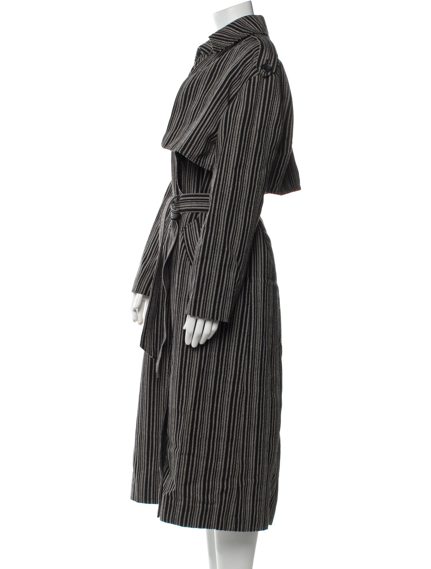 Rag & Bone Virgin Wool Striped Coat w/ Tags