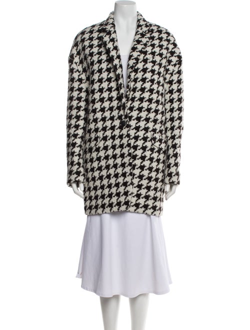 Rag & Bone Houndstooth Print Coat