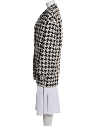 Rag & Bone Houndstooth Print Coat