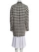 Rag & Bone Houndstooth Print Coat