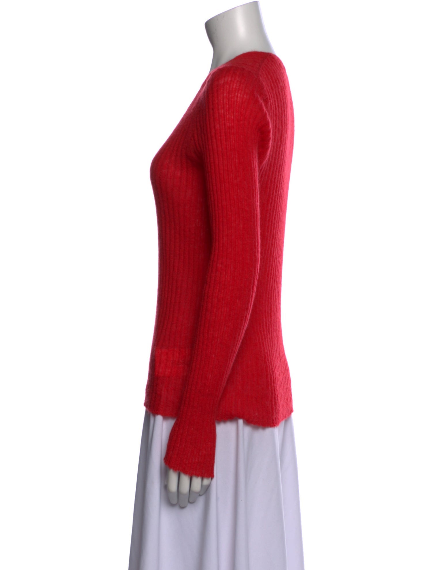 Rag & Bone Angora V-Neck Sweater