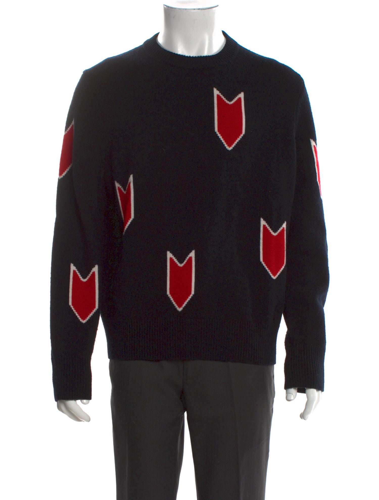 Rag & Bone Merino Wool Printed Pullover