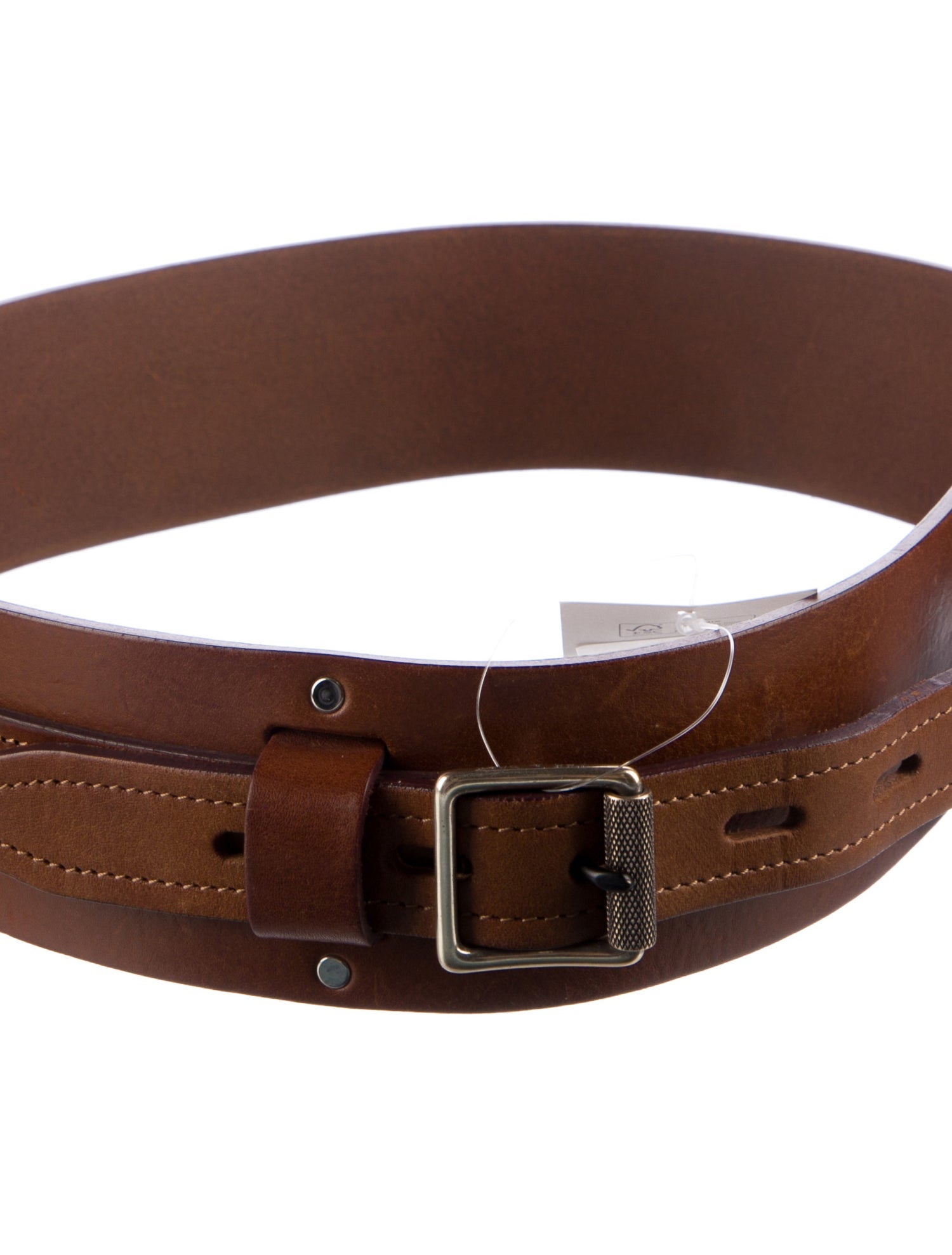 Rag & Bone Wide Leather Waist Belt
