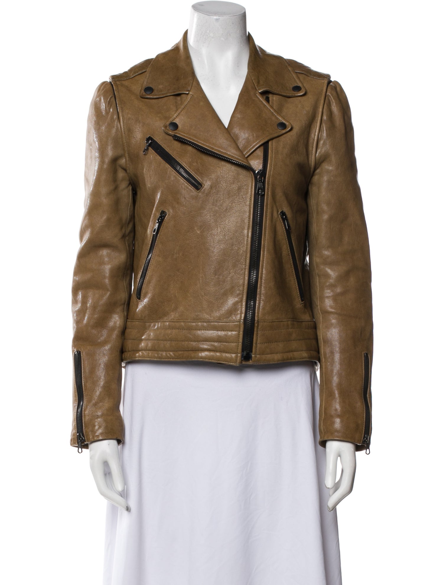 Rag & Bone Leather Biker Jacket