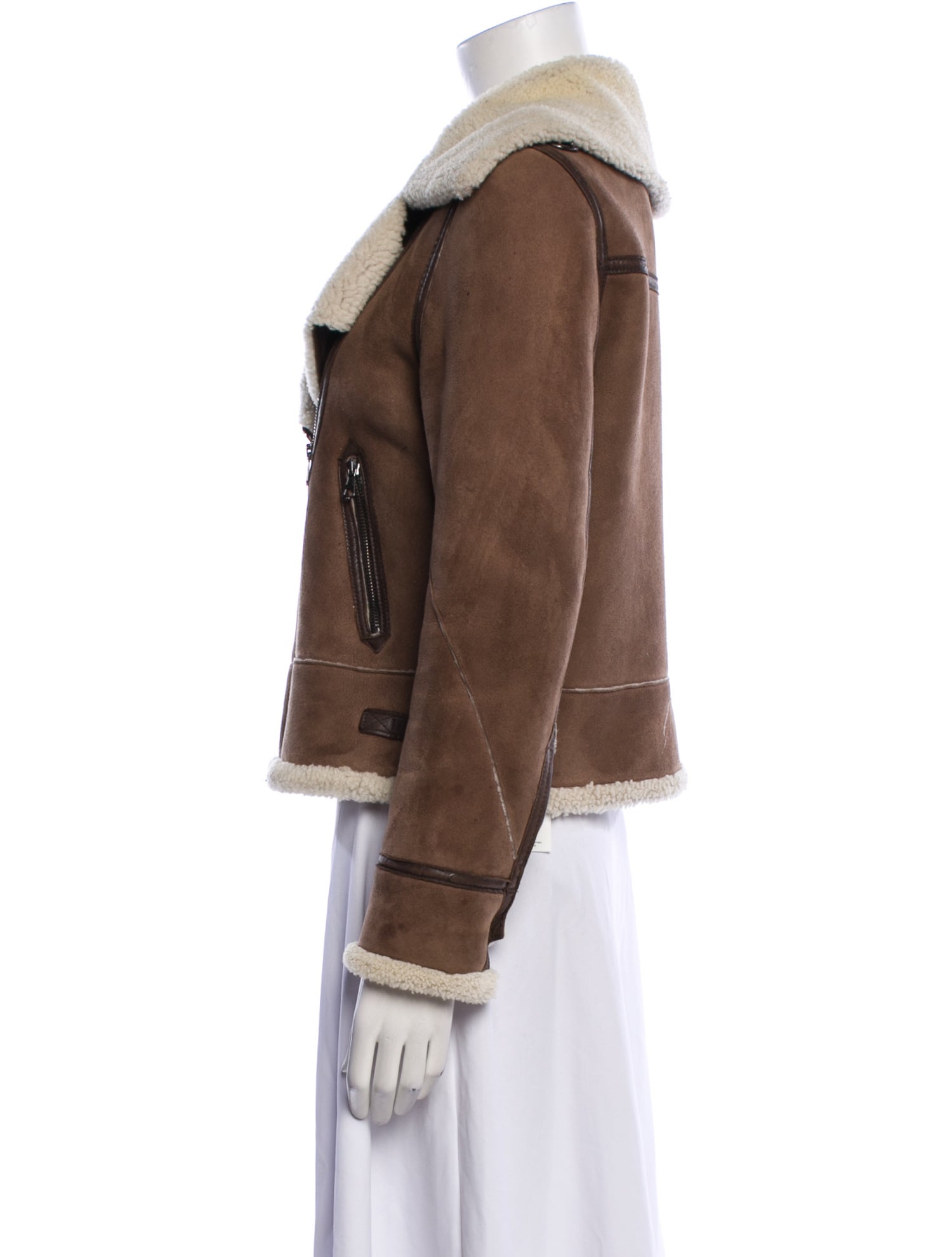 Rag & Bone Suede Biker Jacket