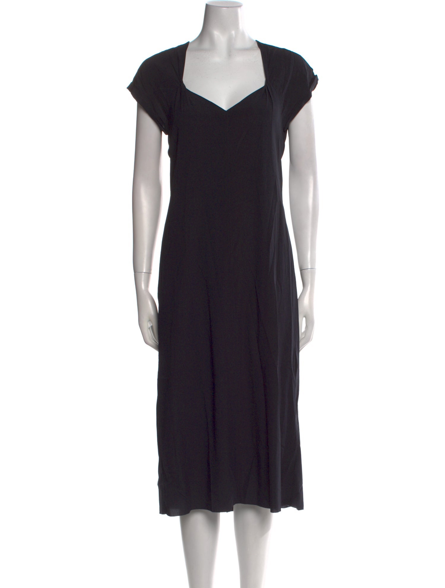 Rag & Bone V-Neck Midi Length Dress