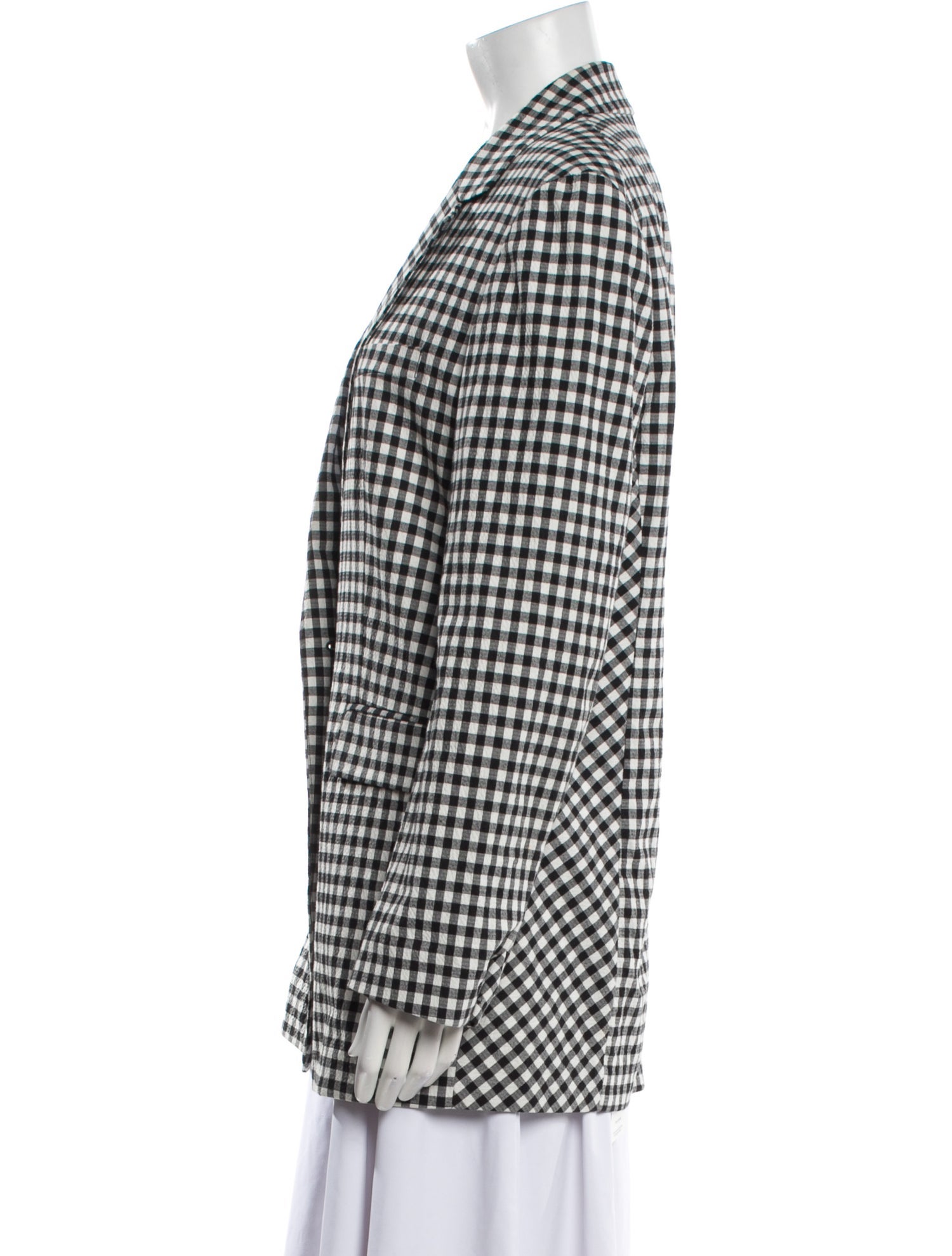 Rag & Bone Plaid Print Blazer
