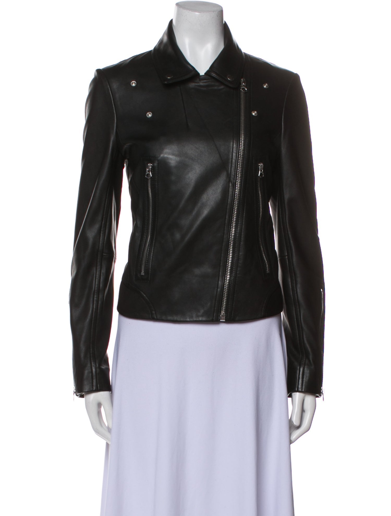 Rag & Bone Leather Biker Jacket