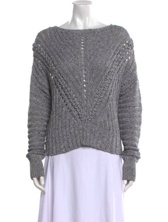 Rag & Bone Wool Bateau Neckline Sweater