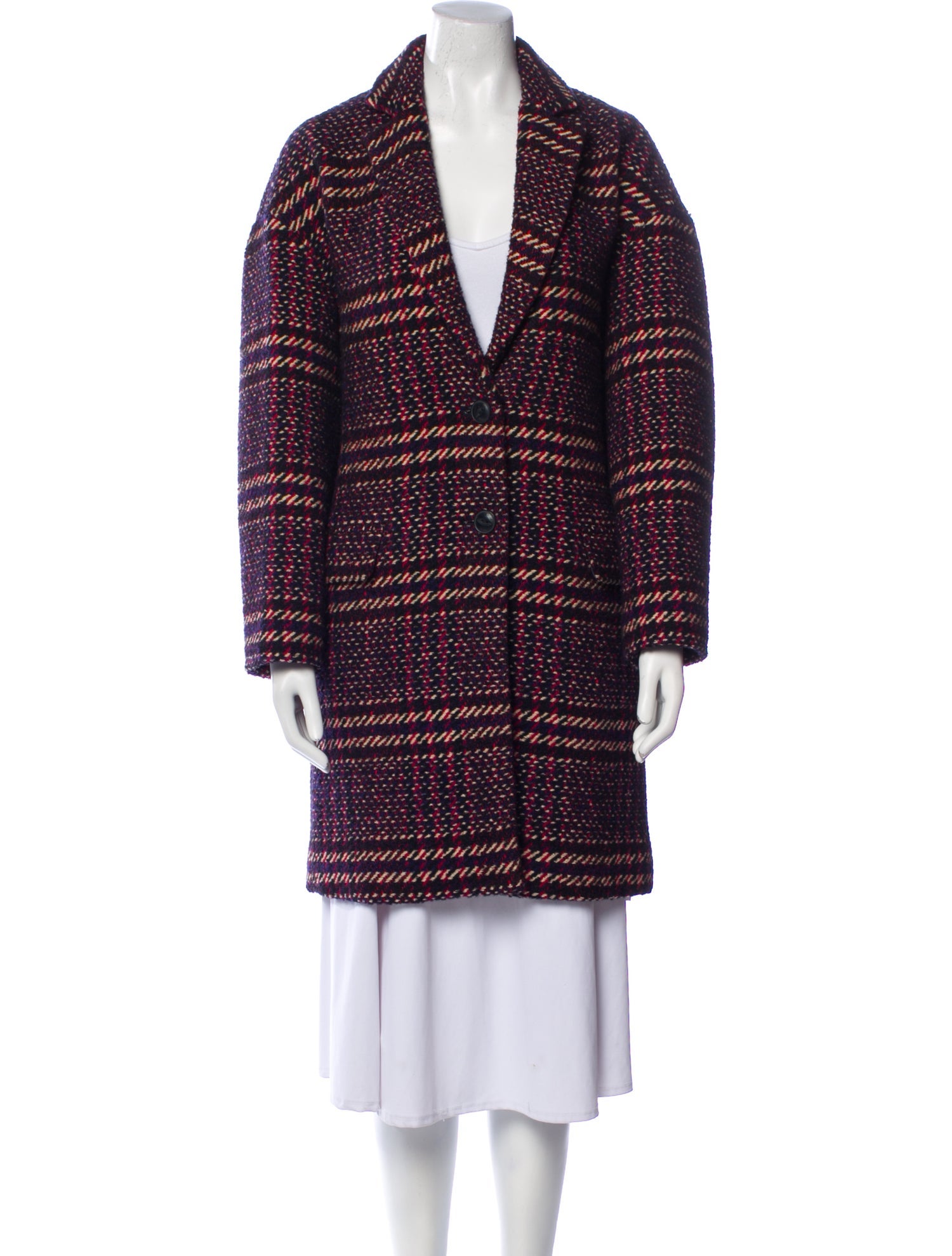 Rag & Bone Tweed Pattern Coat